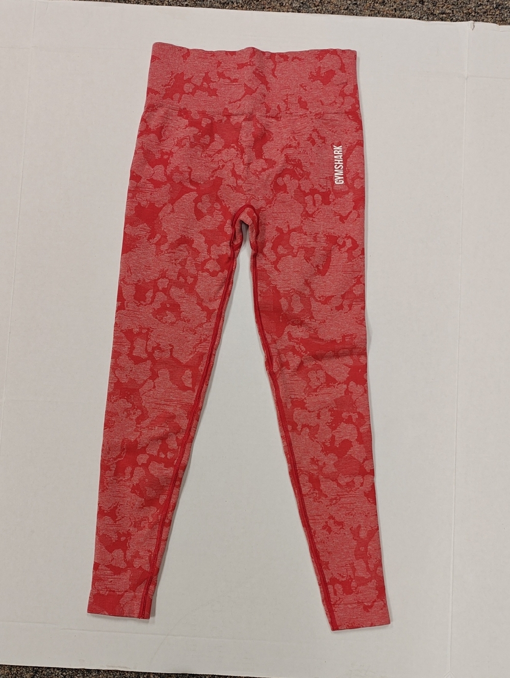 Gymshark Red Camo Seamless Leggings